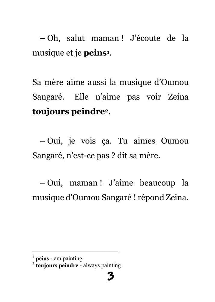 Zeinixx - Level 2+ - French Reader by Theresa Marrama