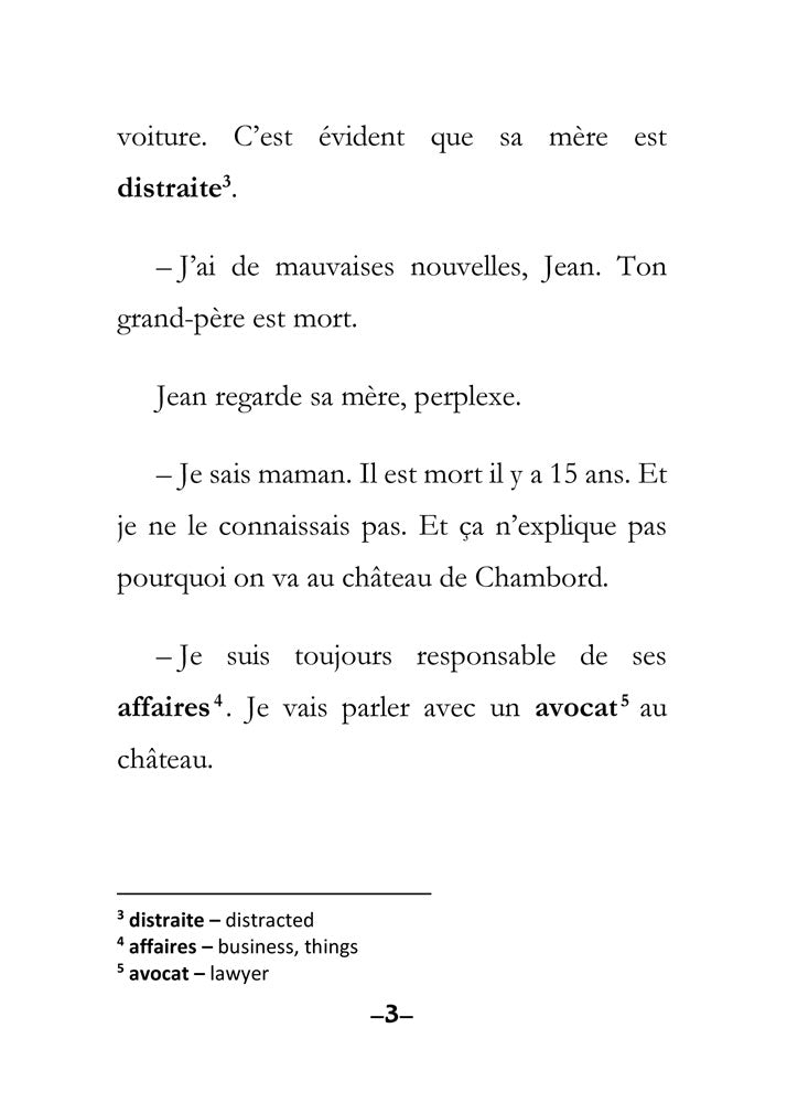 Le Château de Chambord : Première partie : Secrets d'une famille - Level 3+ - French Reader by Theresa Marrama
