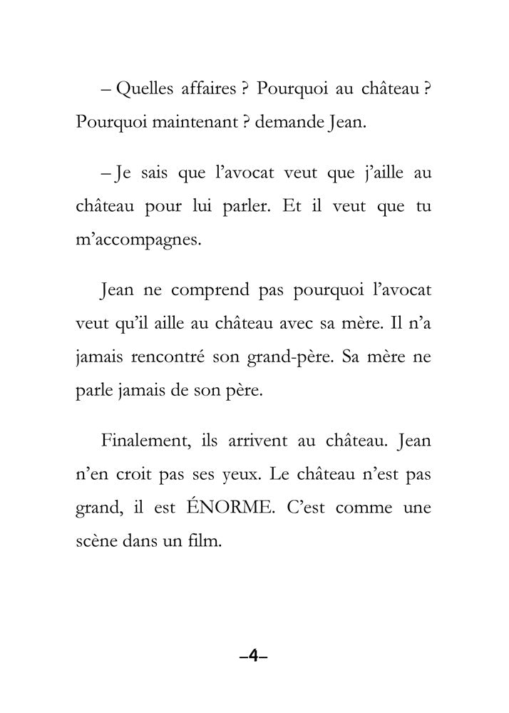 Le Château de Chambord : Première partie : Secrets d'une famille - Level 3+ - French Reader by Theresa Marrama