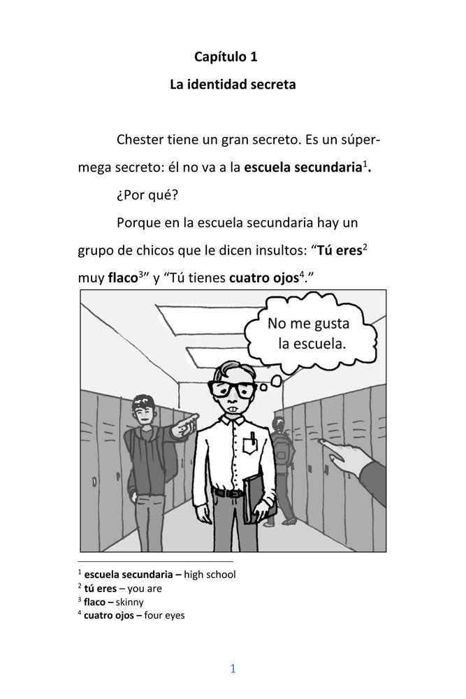 La identidad secreta - Level 1 - Spanish Reader by Ben Lev