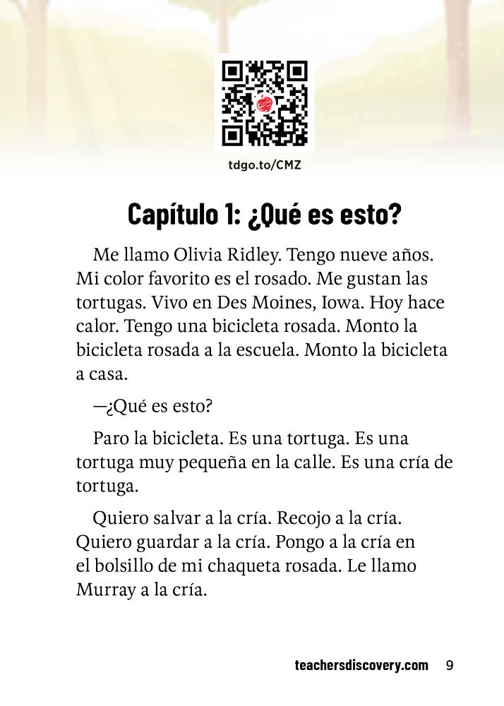 Crías de tortuga - Pre-Level 1 - Spanish Acquisition™ Reader by Carol Loria