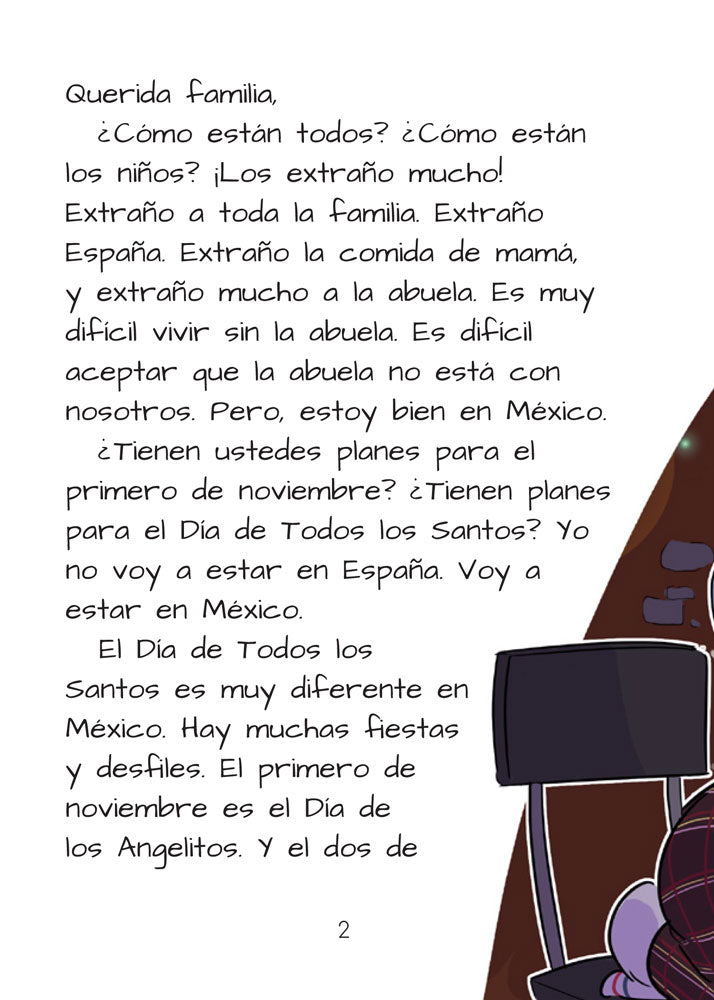 Aventuras en el Día de los Muertos - Level 1/2 - Spanish Reader by Eliana Peck & Laura Drury