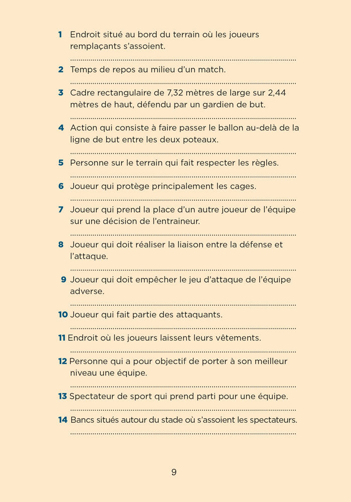 Charlotte rêve de foot - Level 2 - French Reader