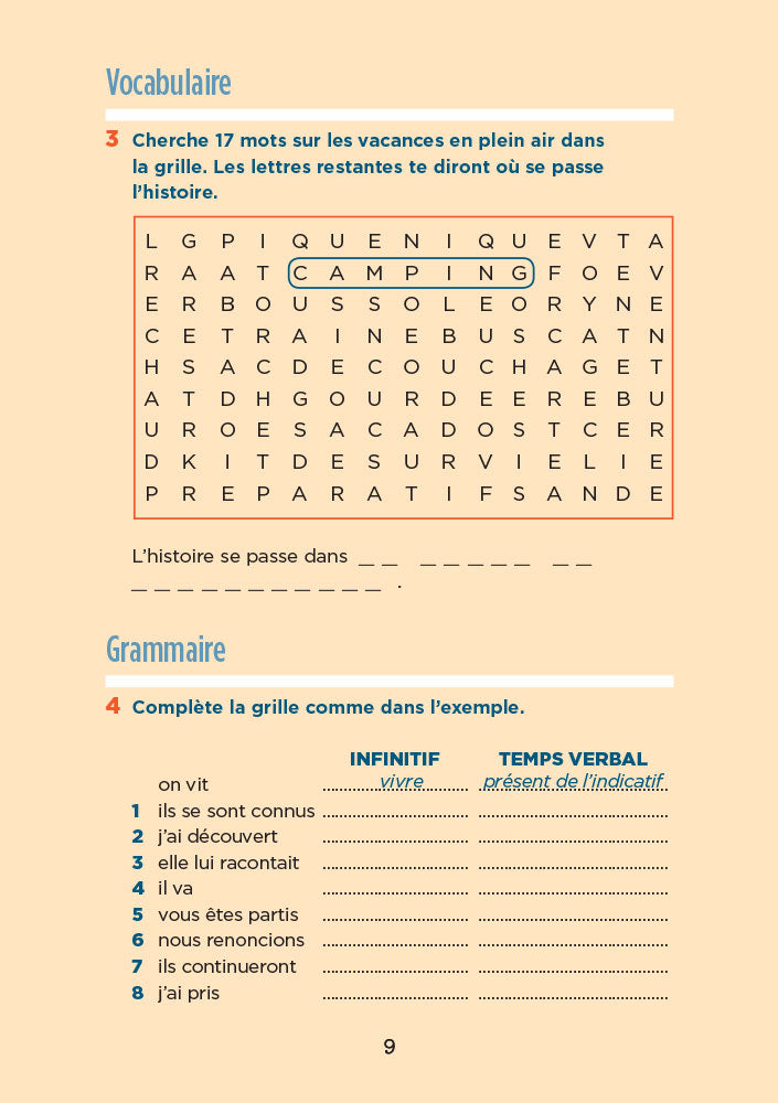 Le chant magique - Level 1 - French Reader