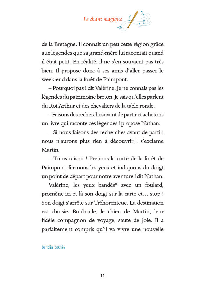 Le chant magique - Level 1 - French Reader