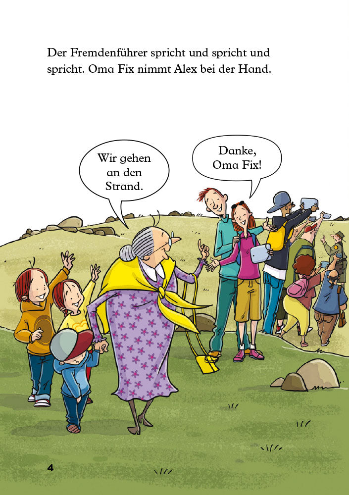 Oma Fix und die kleinen Wikinger - Level 1 - German Reader by Jane Cadwallader