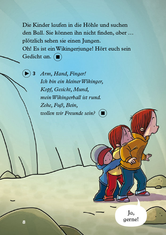 Oma Fix und die kleinen Wikinger - Level 1 - German Reader by Jane Cadwallader