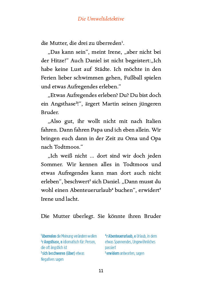 Die Umweltdetektive - Level 2 - German Reader by Gudrun Gotzmann