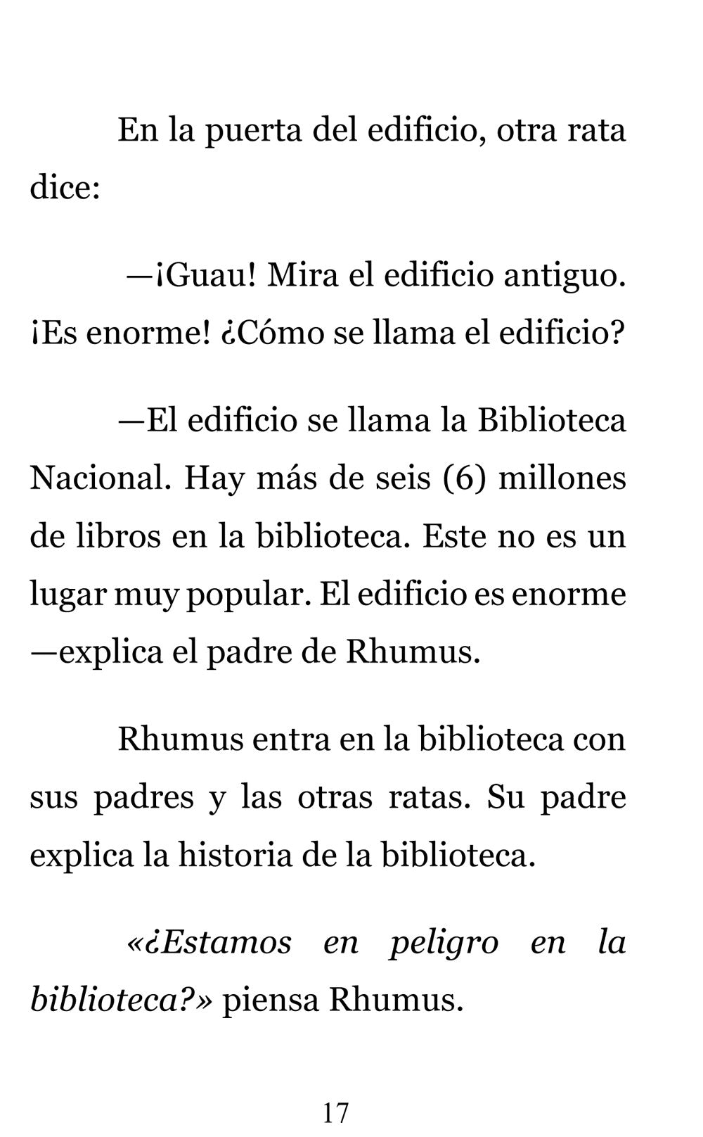 Rhumus se esconde en Madrid - Level 1 - Spanish Reader by Theresa Marrama