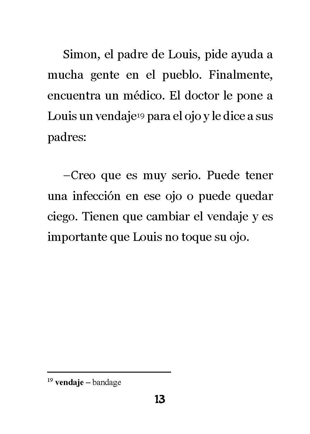 Louis Braille - Level 2 - Spanish Reader by Theresa Marrama