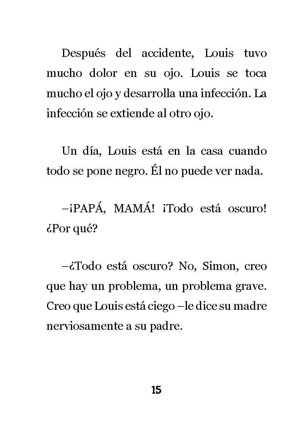 Louis Braille - Level 2 - Spanish Reader by Theresa Marrama