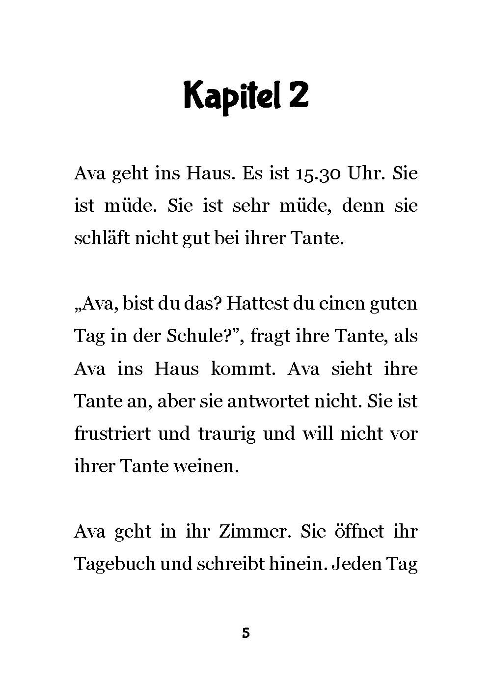 Avas Tagebuch - Level 2 - German Reader by Theresa Marrama