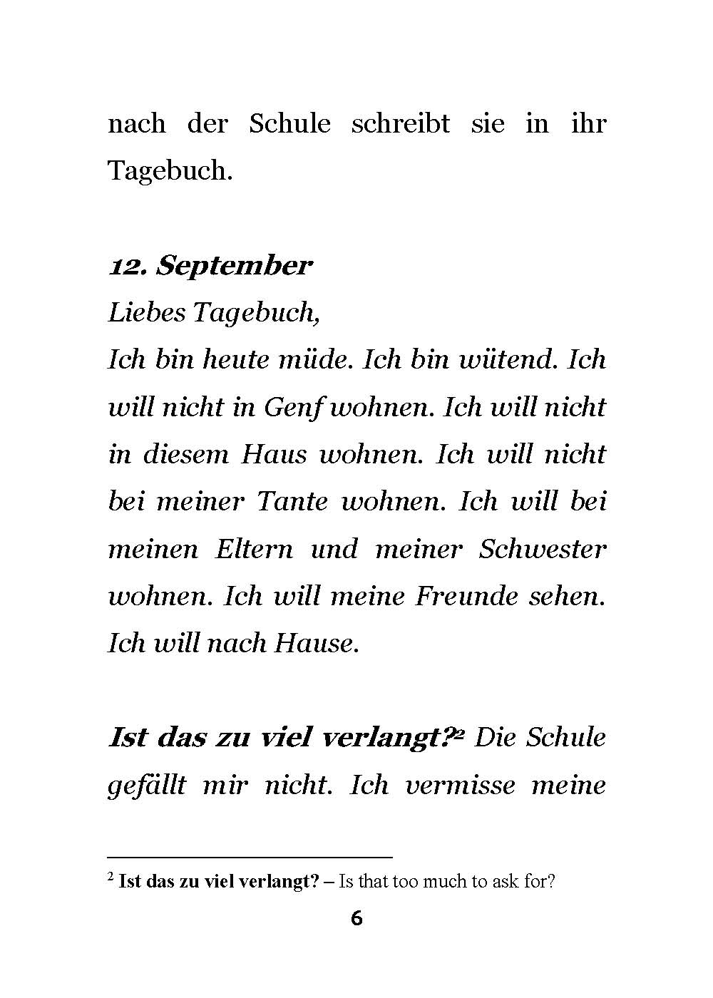 Avas Tagebuch - Level 2 - German Reader by Theresa Marrama