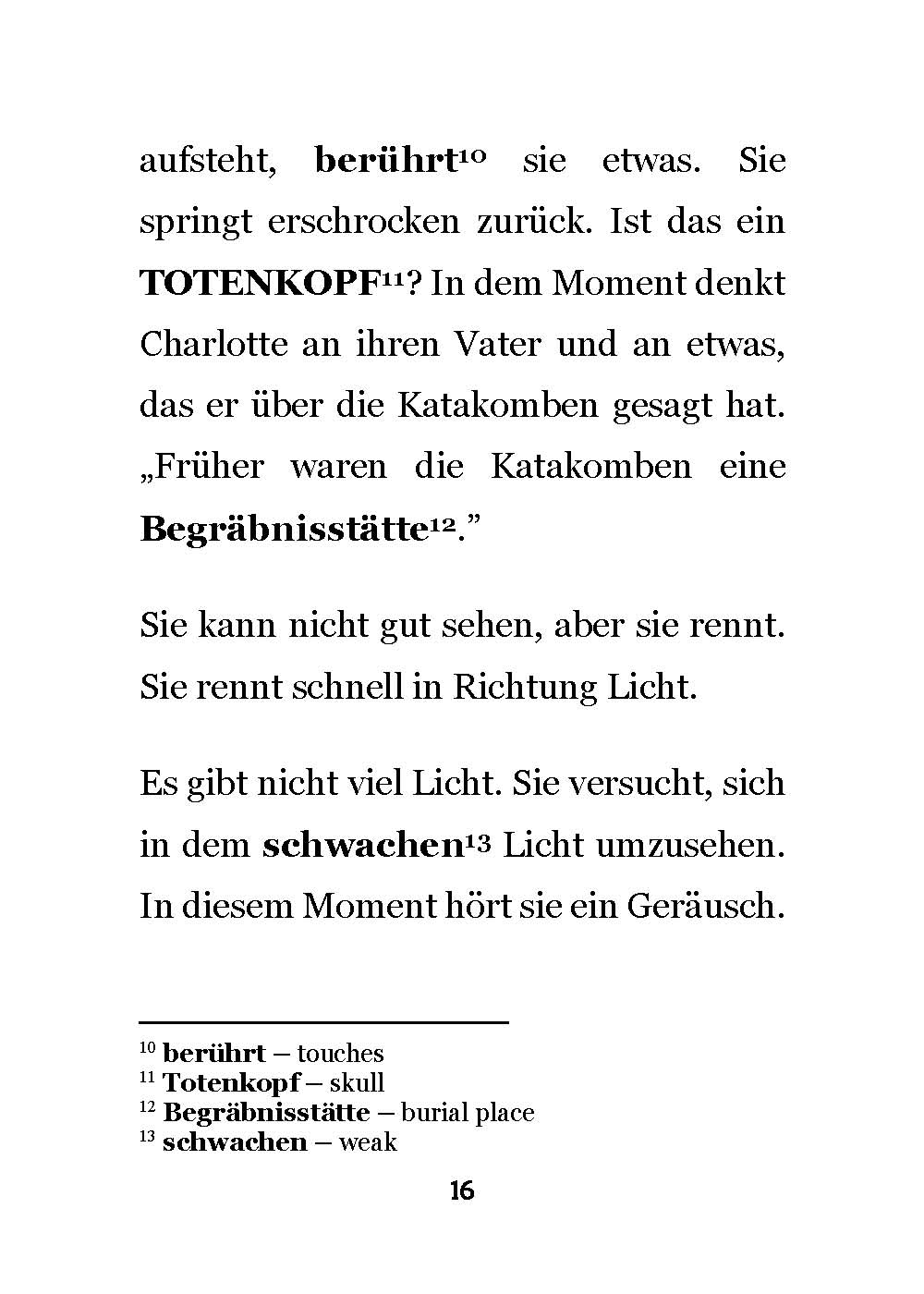 Verschollen in den Katakomben - Level 1 - German Reader by Theresa Marrama