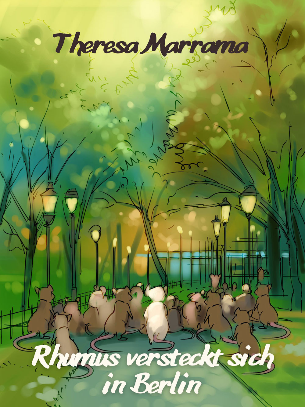 Rhumus versteckt sich in Berlin - Level 1 - German Reader by Theresa Marrama
