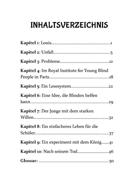 Louis Braille - Level 2 - German Reader by Theresa Marrama