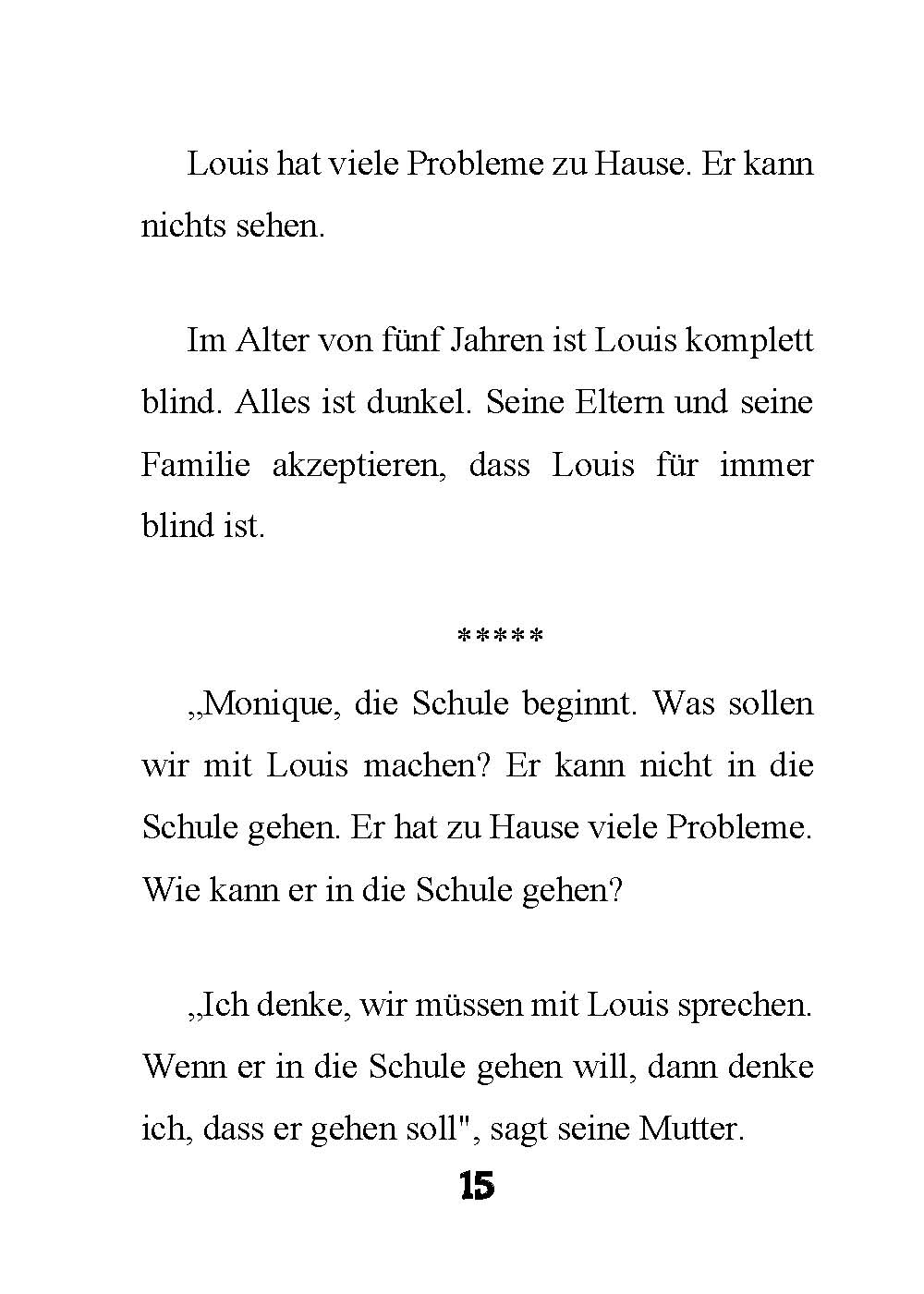 Louis Braille - Level 2 - German Reader by Theresa Marrama