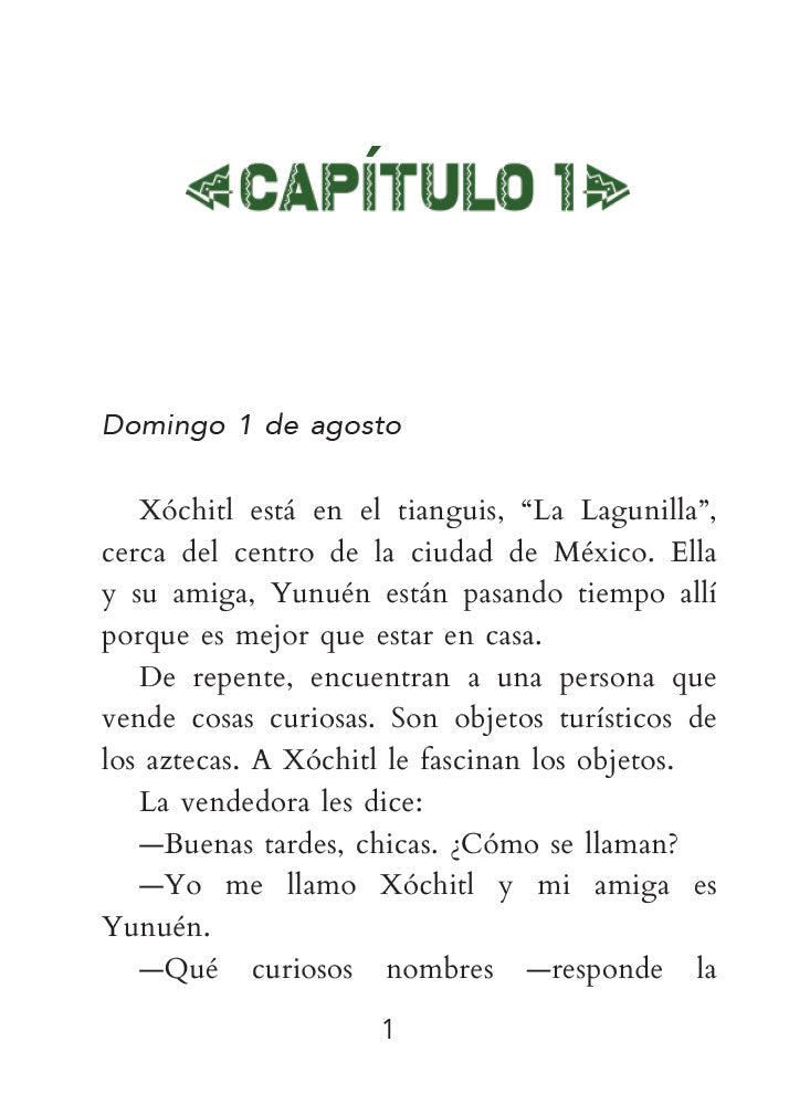 Un viaje en el tiempo - Level 2/3 - Spanish Reader by Ana Perusquia