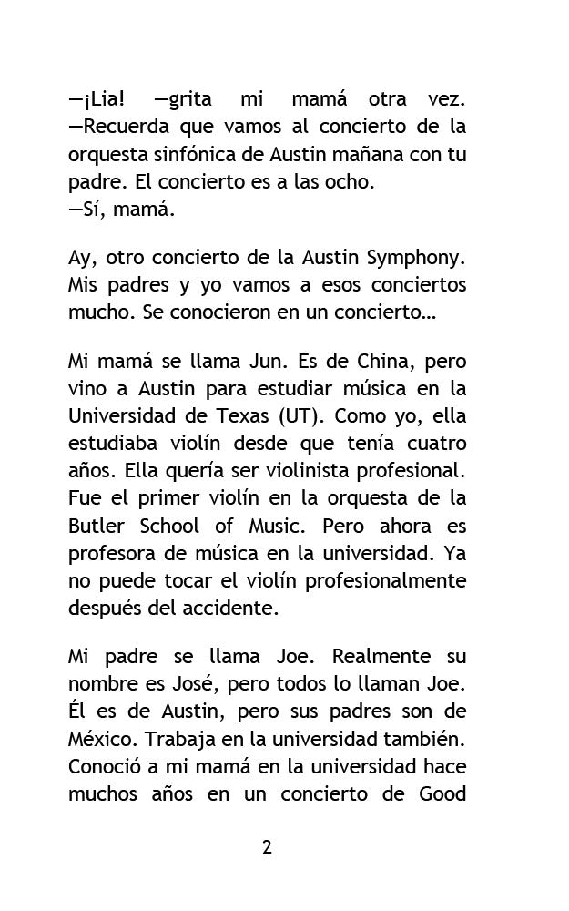 La evolución musical - Level 2 - Spanish Reader by Jennifer Degenhardt