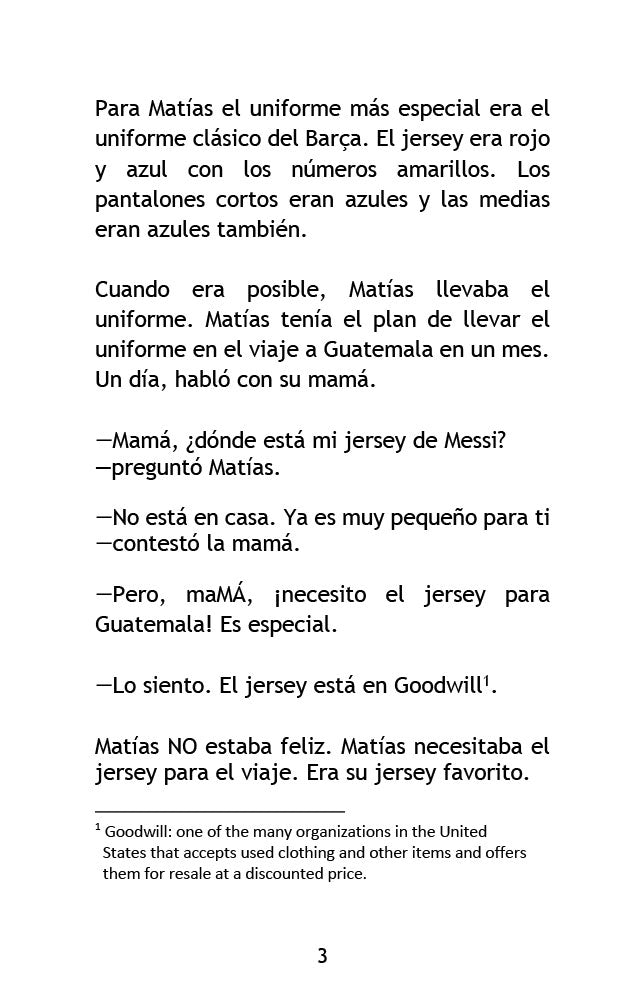 ¿Qué pasó con el jersey? - Level 2 - Spanish Reader by Jennifer Degenhardt