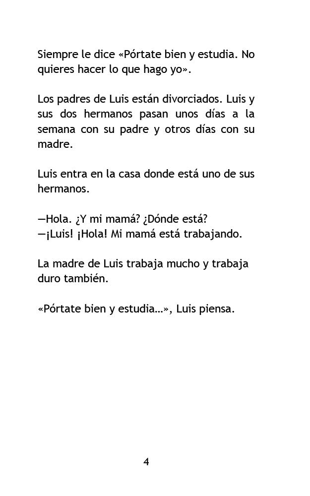 Luis, un soñador - Level 1/2 - Spanish Reader by Jennifer Degenhardt