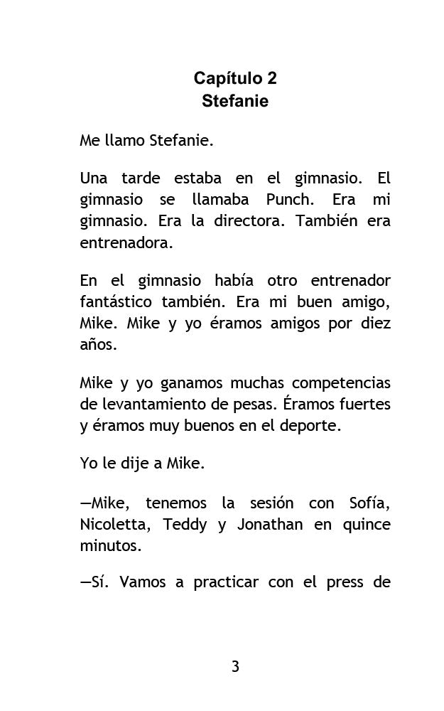 Levantando pesas: un cuento en el pasado - Level 2 - Spanish Reader by Jennifer Degenhardt