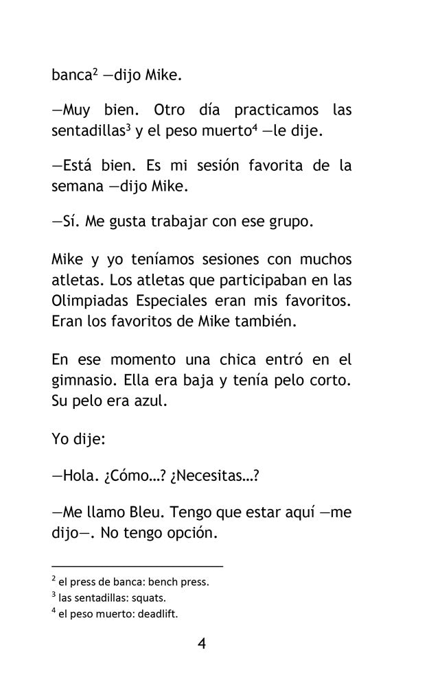 Levantando pesas: un cuento en el pasado - Level 2 - Spanish Reader by Jennifer Degenhardt