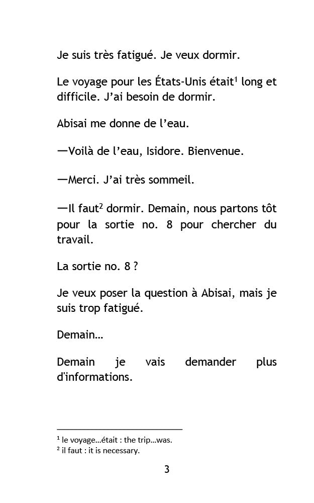 Sortie no. 8 - Level 1 - French Reader by Jennifer Degenhardt & Diego Ojeda