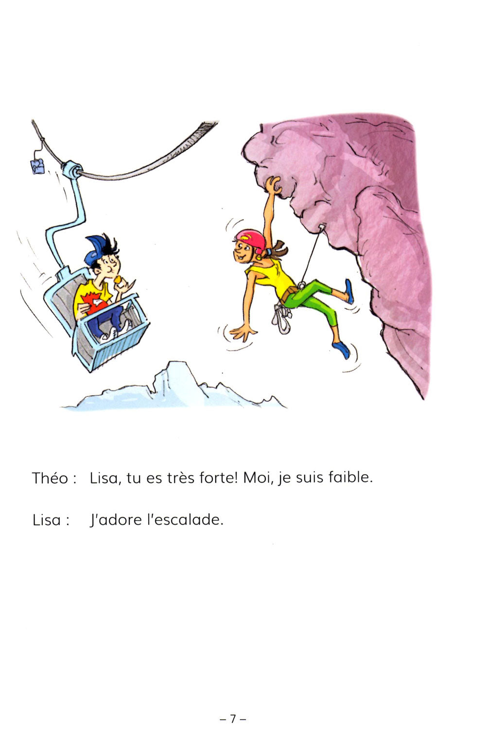 Lisa et Théo - Amis pour la vie - Level A1 - French Reader