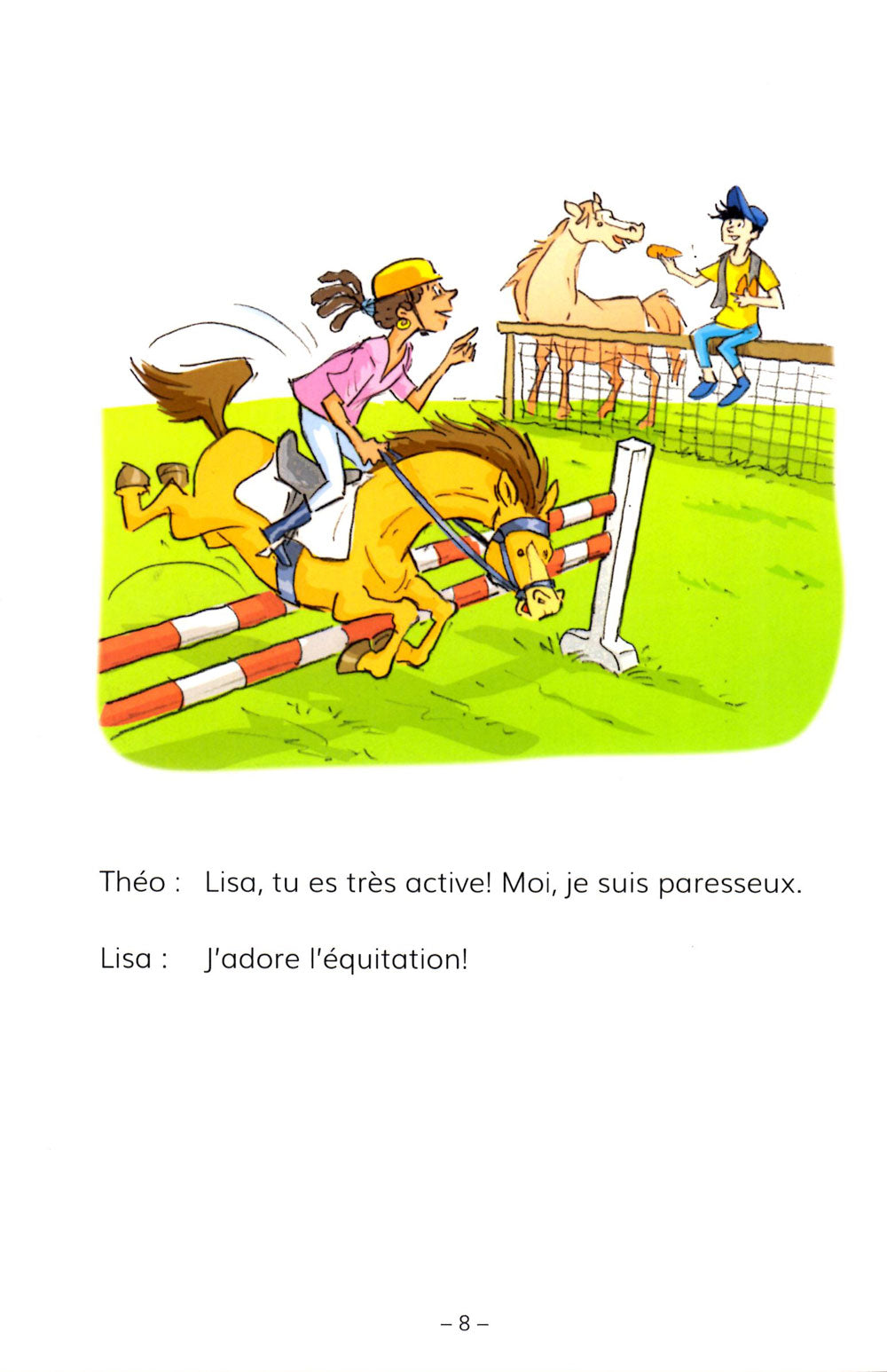 Lisa et Théo - Amis pour la vie - Level A1 - French Reader