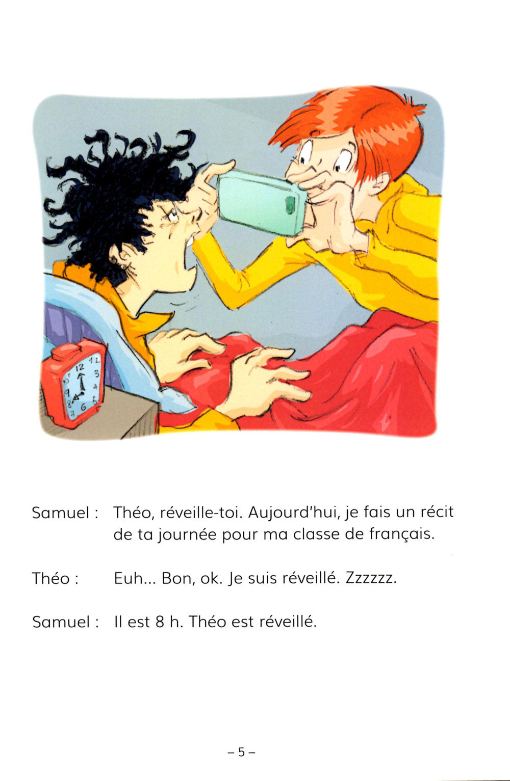 Lisa et Théo - La bande de Lisa - Level A1 - French Reader