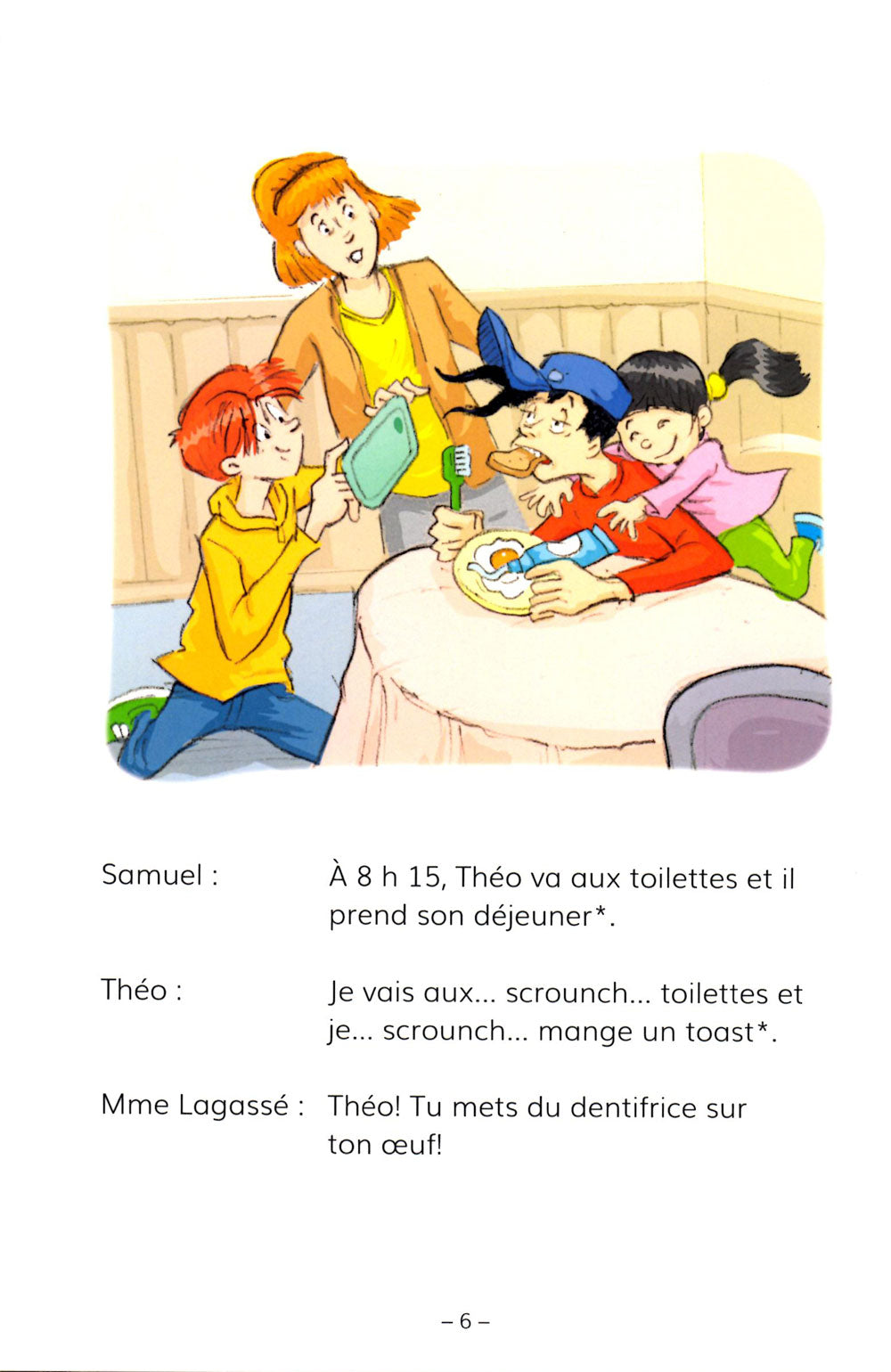 Lisa et Théo - La bande de Lisa - Level A1 - French Reader