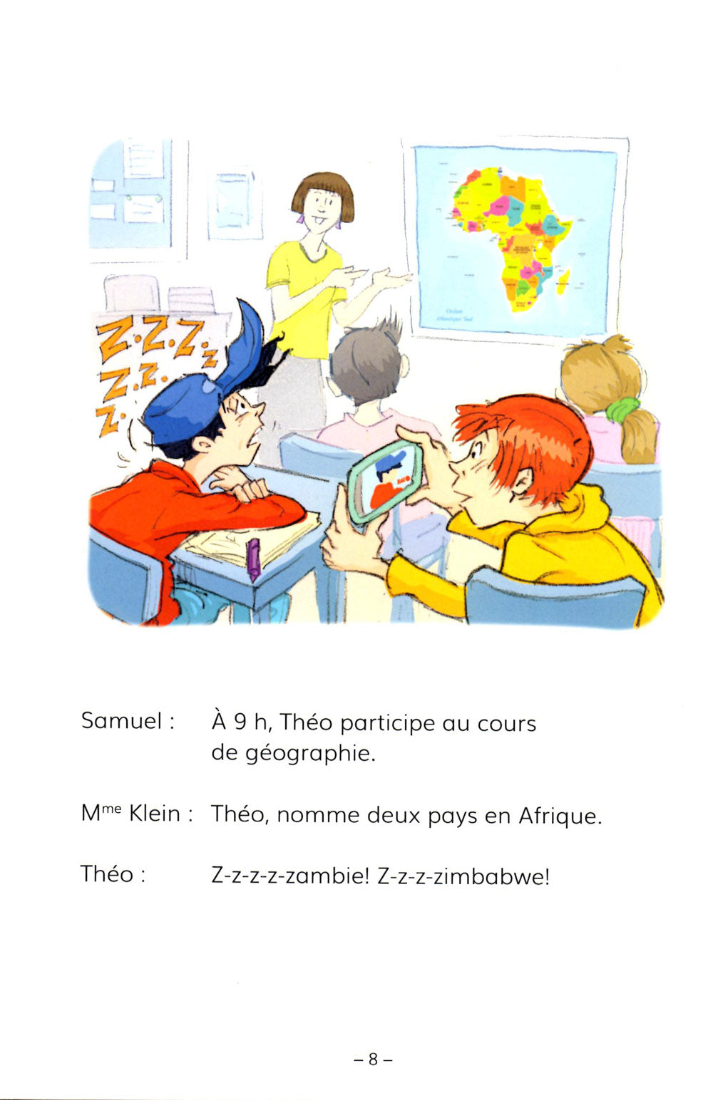 Lisa et Théo - La bande de Lisa - Level A1 - French Reader