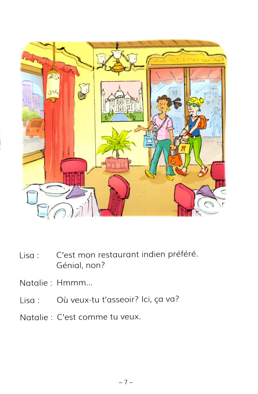 Lisa et Théo - À chacun son goût - Level B1 - French Reader