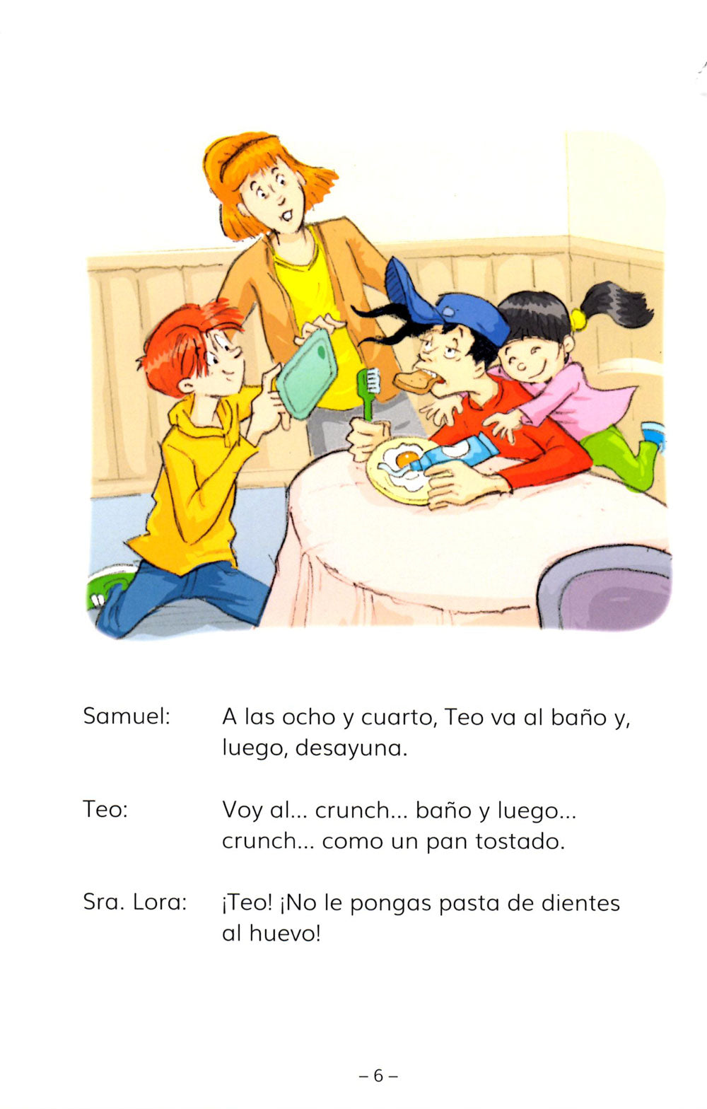 Lisa y Teo: La pandilla de Lisa y Teo - Level A1 - Spanish Reader