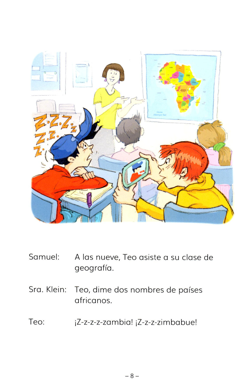 Lisa y Teo: La pandilla de Lisa y Teo - Level A1 - Spanish Reader