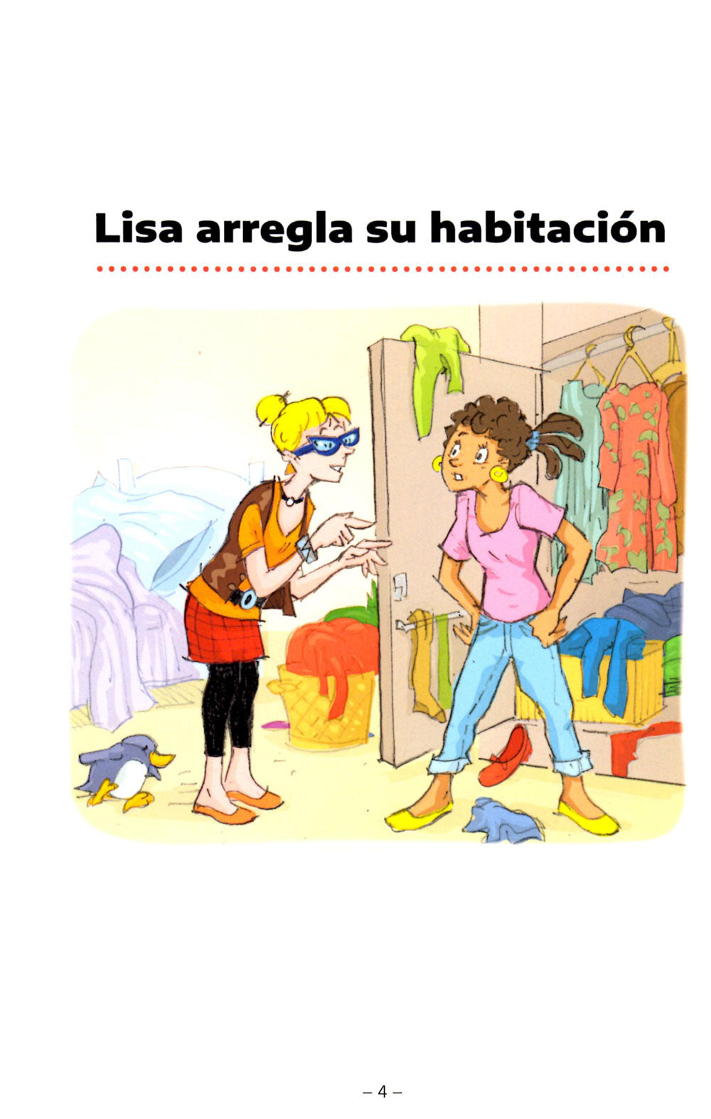 Lisa y Teo: En casa - Level A2 - Spanish Reader
