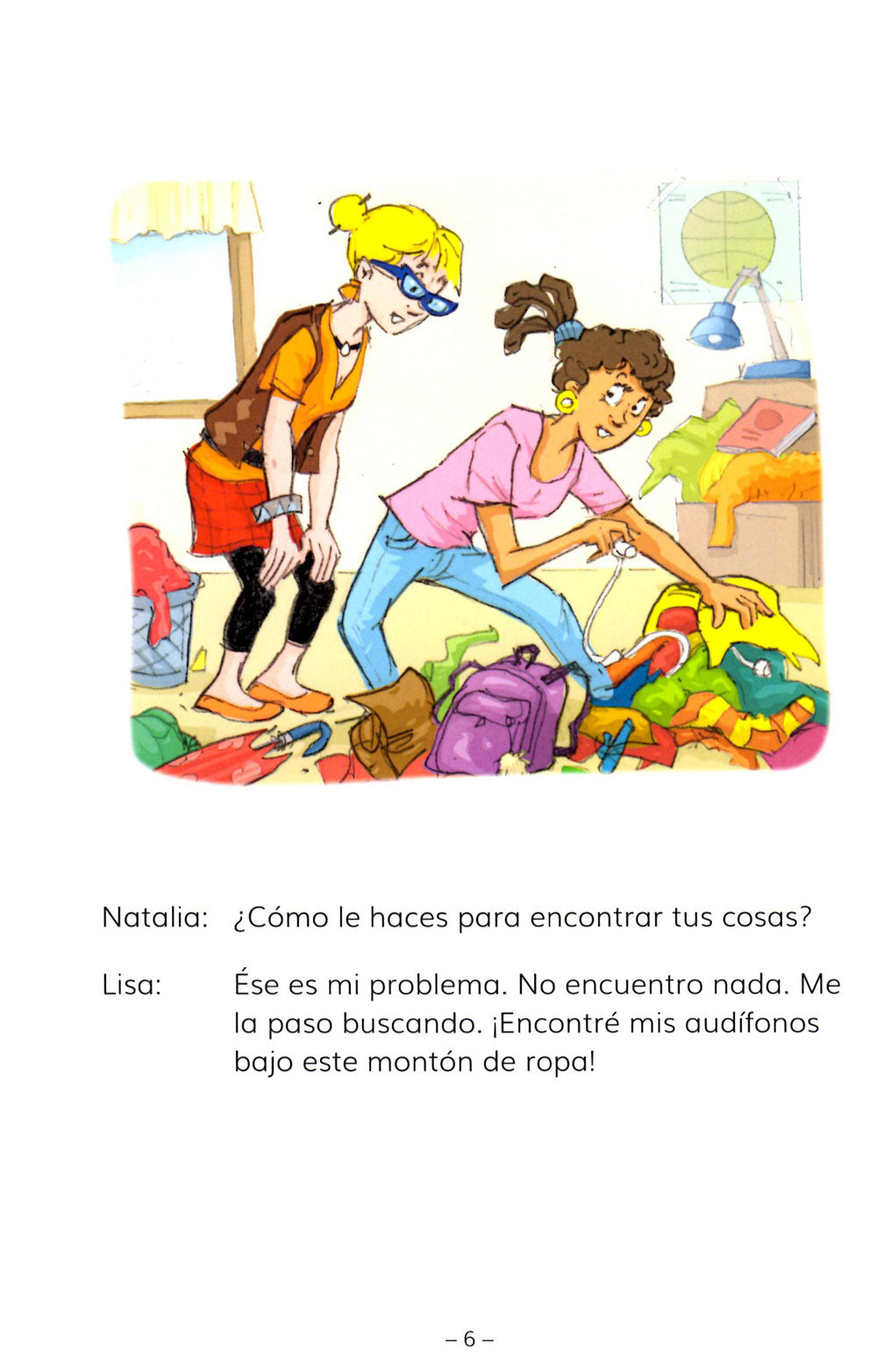 Lisa y Teo: En casa - Level A2 - Spanish Reader