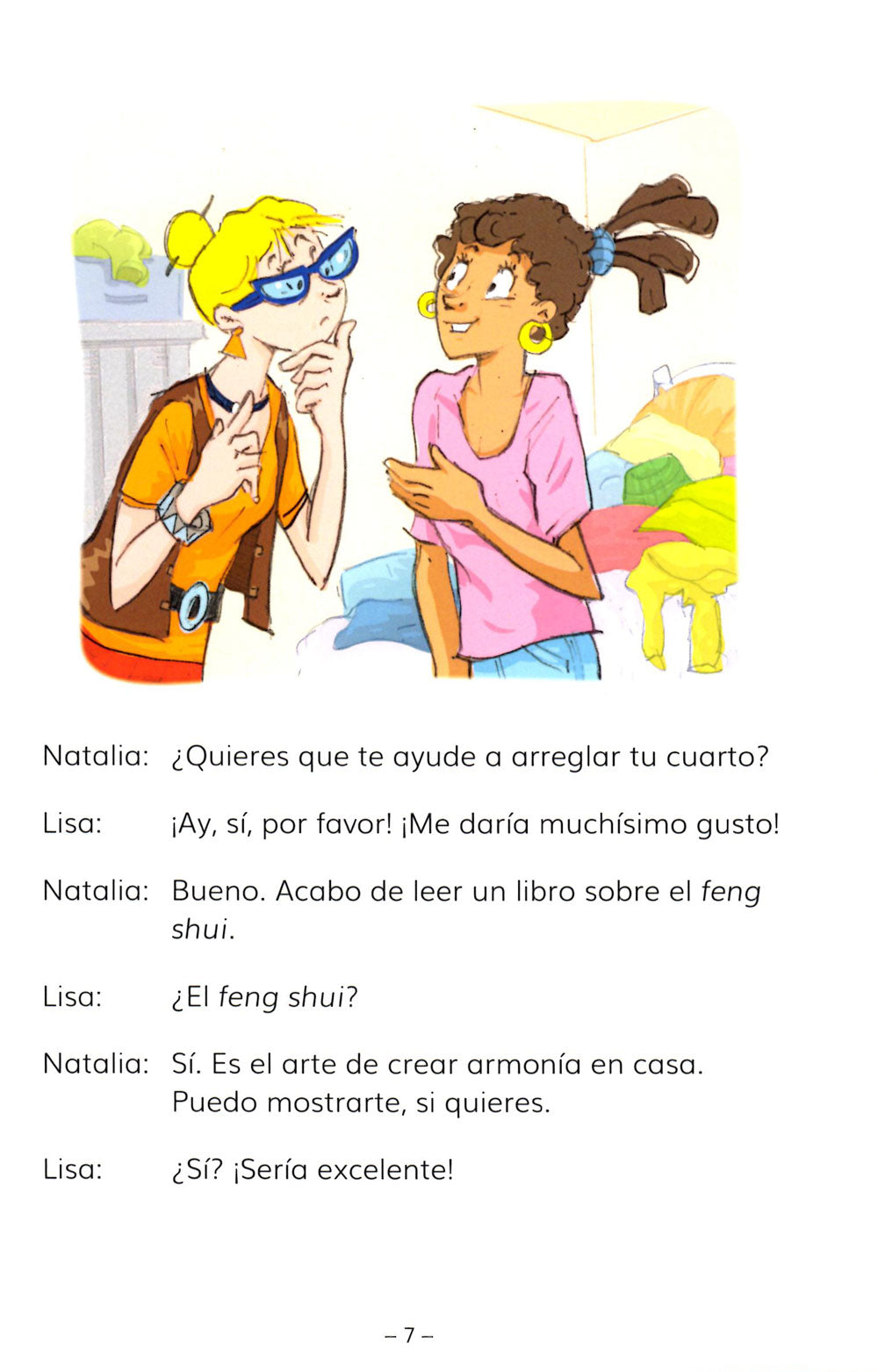 Lisa y Teo: En casa - Level A2 - Spanish Reader