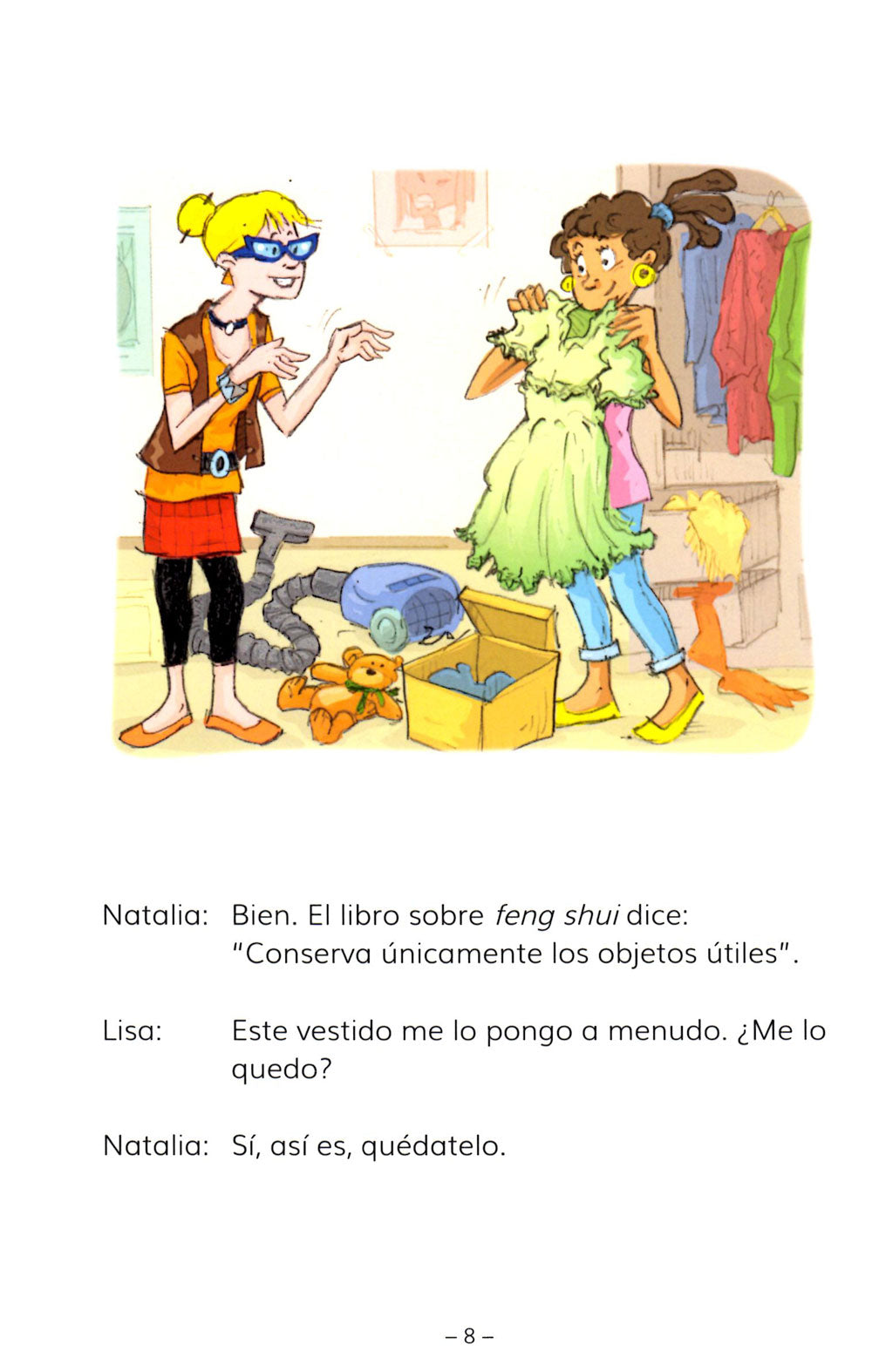 Lisa y Teo: En casa - Level A2 - Spanish Reader
