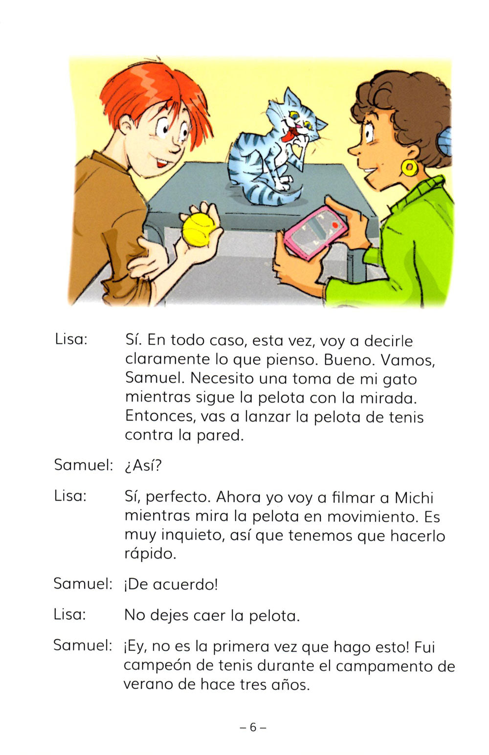 Lisa y Teo: Ponen manos a la obra - Level B2 - Spanish Reader