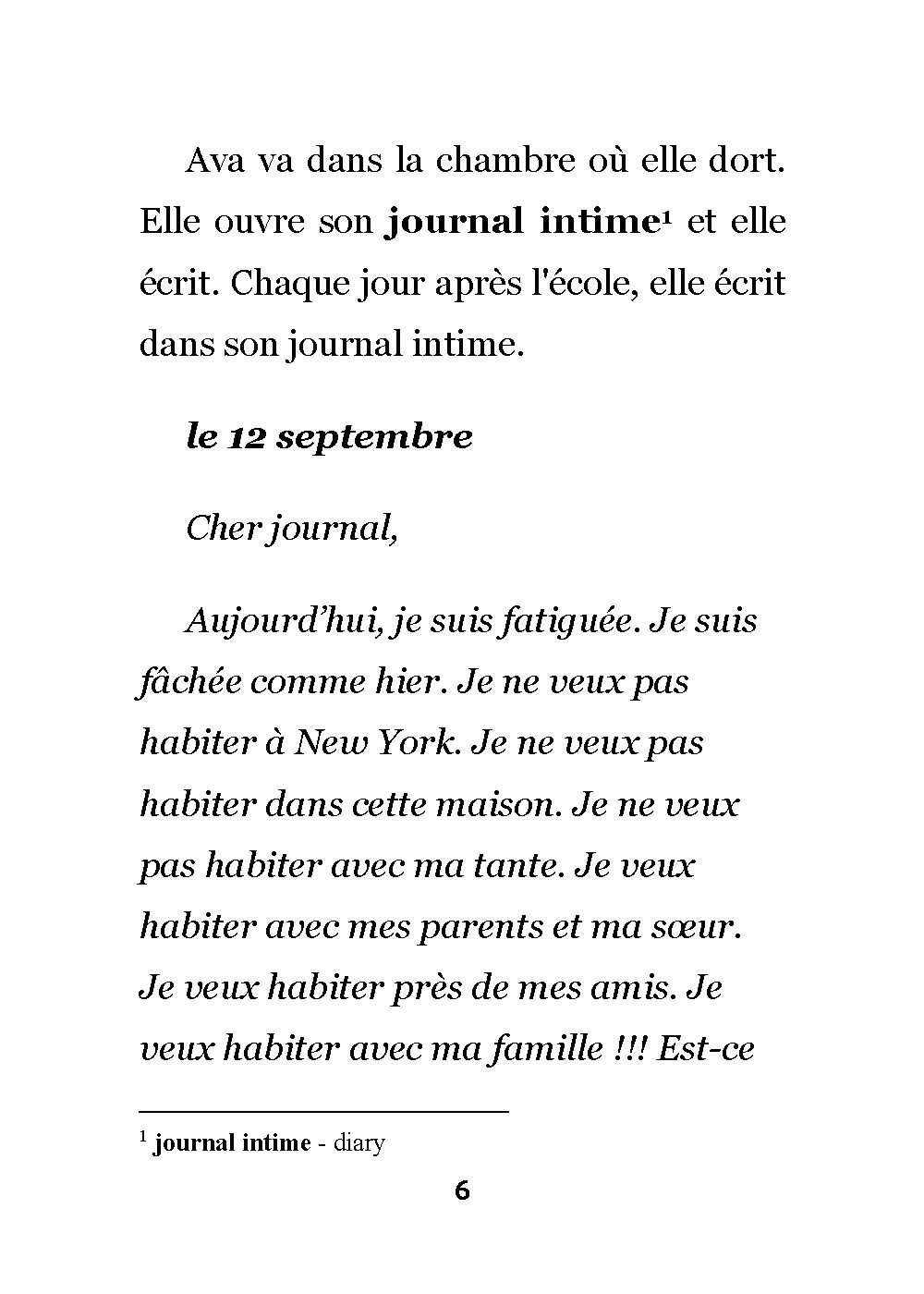 Un secret de famille - Level 3 - French Reader by Theresa Marrama