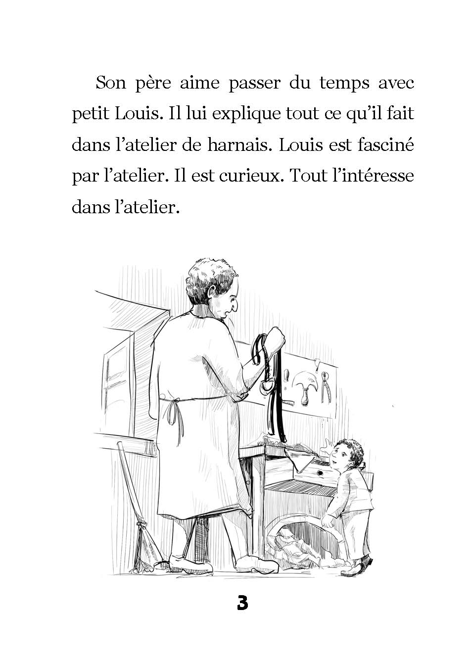 Louis Braille - Level 2 - French Reader by Theresa Marrama