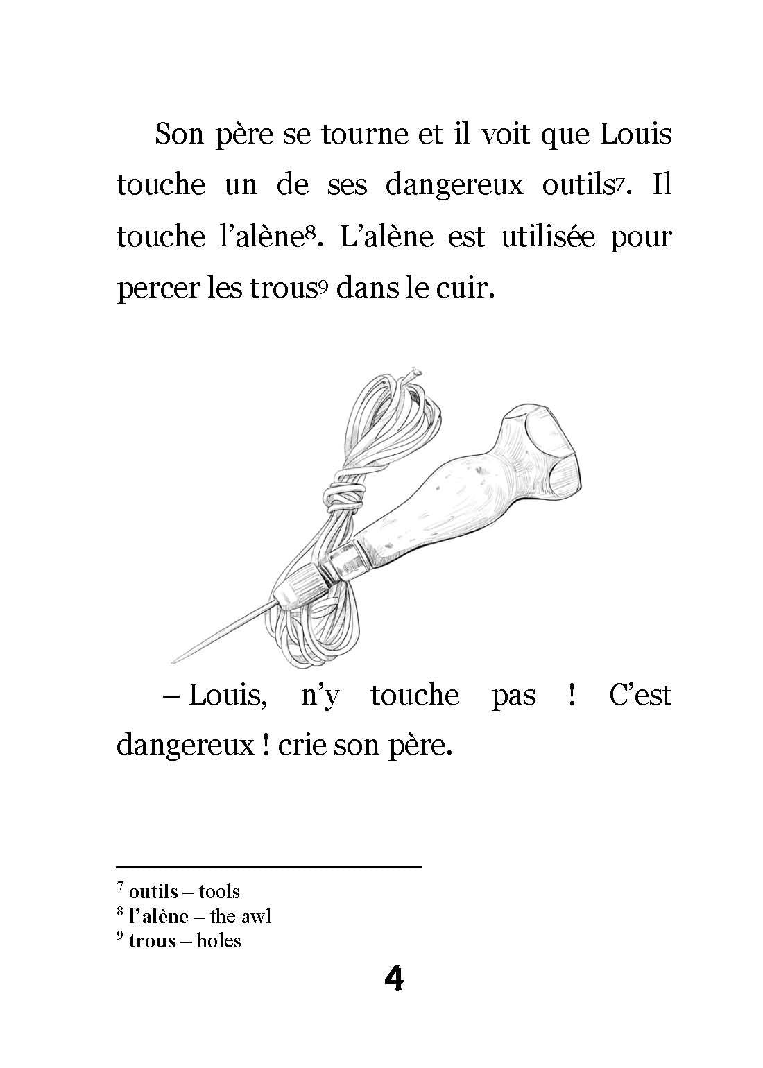 Louis Braille - Level 2 - French Reader by Theresa Marrama
