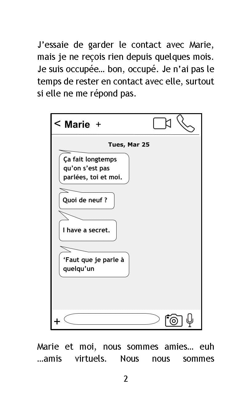 Secrets - Level 2 - French Reader by Jennifer Degenhardt