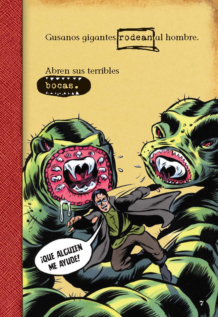La Cueva De Los Gusanos - Level 2+ - Spanish Graphic Novel by Michael Dahl