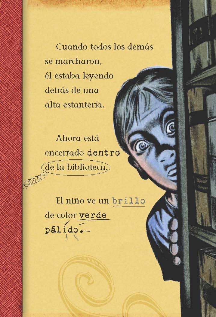 Los Sujetalibros Horripilantes - Level 2+ - Spanish Graphic Novel by Michael Dahl