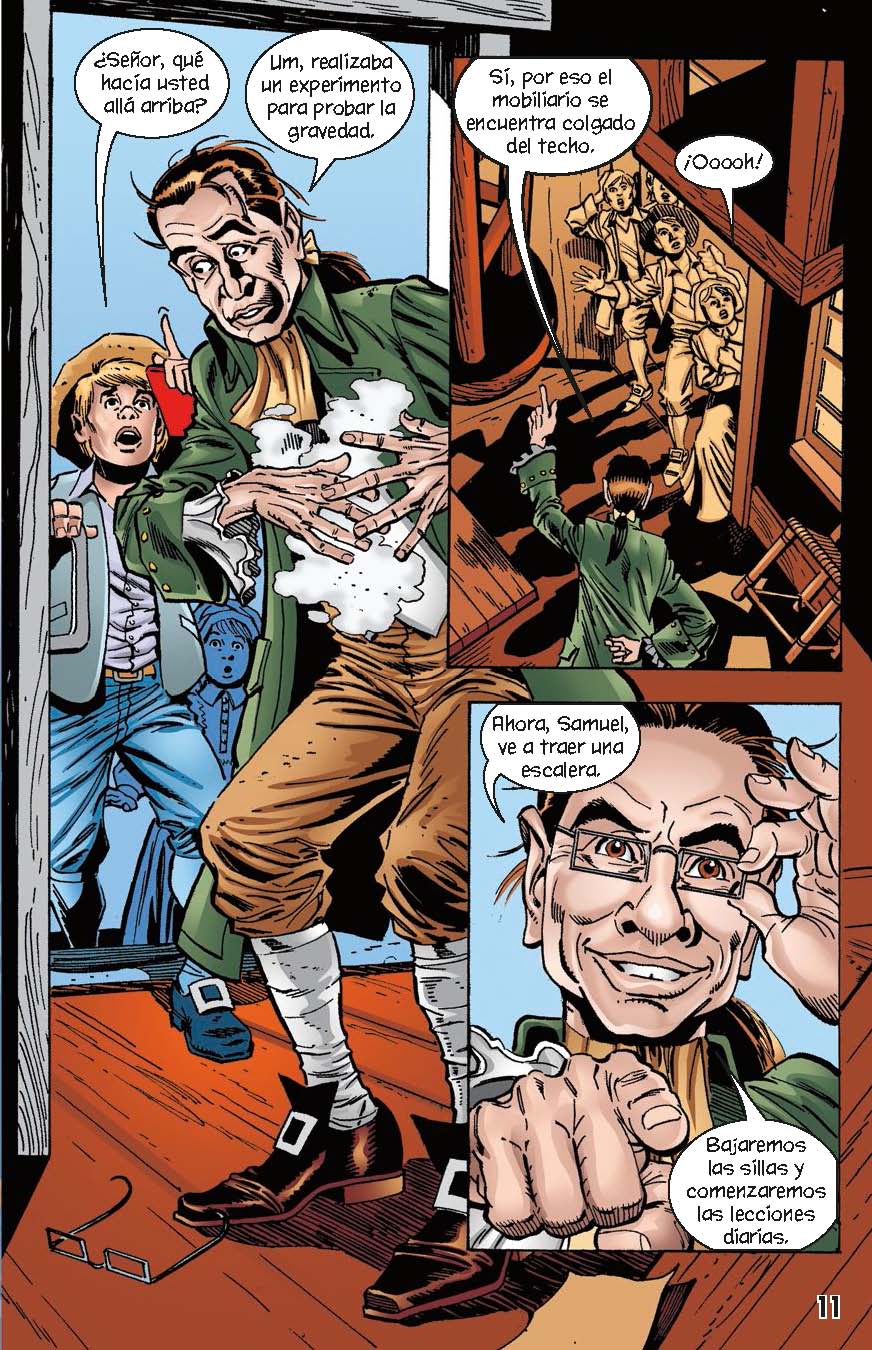 La Leyenda del Jinete sin Cabeza - Level 4+ - Spanish Graphic Novel