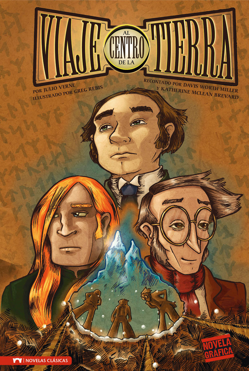 Viaje al centro de la tierra - Level 4+ - Spanish Graphic Novel