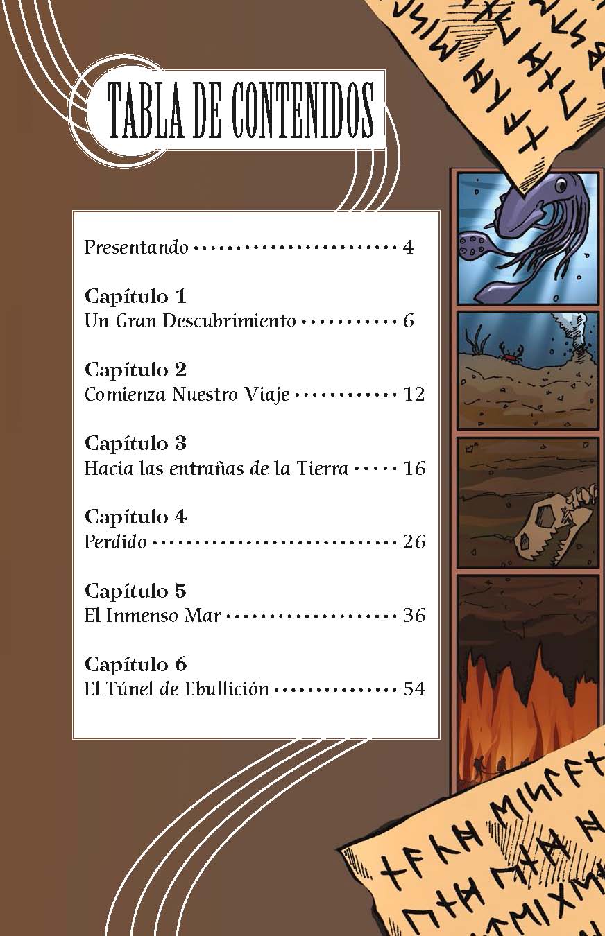 Viaje al centro de la tierra - Level 4+ - Spanish Graphic Novel